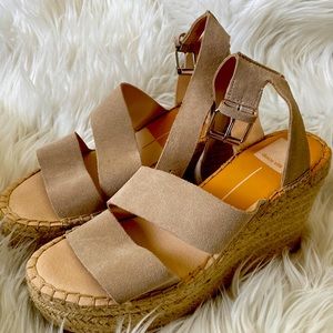 Dolce Vita Shayla Wedges Espadrille Sz 8